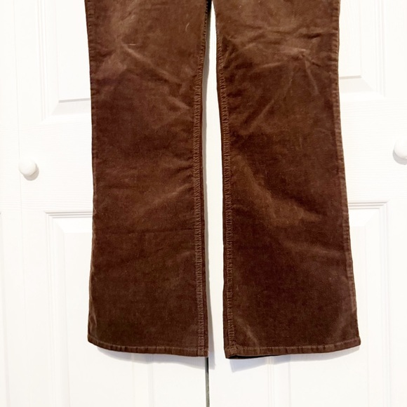 Democracy AbSolution Bootcut Brown Corduroy Pants 14 Stretch Comfort Waistband - Picture 4 of 8